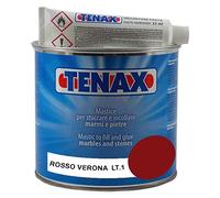 Tenax mastice stucco per marmo di colore Rosso Verona verticale Lt.1