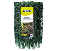 TENAX Ondamet 0,40x10 m Bordura per Giardino, Delimitazione ad Archi in Ferro Plastificato, Altezza 40 cm, Lunghezza 10 m