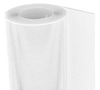 Tenax Quadra 05 Bianco 1,00 x 5 m, Rete Protettiva in Plastica per Balconi, Cancelli e Recinzioni