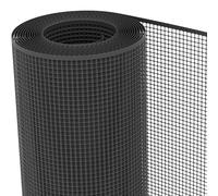 TENAX Quadra 10 Grigio Antracite 1 x 5 m Rete Protettiva in Plastica a Maglia