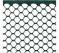 Tenax Rete Protettiva per Balconi, Recinzioni e Cancellate, 0,50 x 5 m, Tenax Exagon Verde