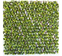 TENAX Siepe Artificiale con Foglie 3d su Traliccio Estensibile in PVC, Divy 3D Trellis, 1x2 m