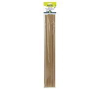 Tenax Stick Up cm 45 Beige, Bastoncini di Supporto per Piante in Vaso, 20 Pezzi, Mini Tutori in Plastica per Sostegno Piante e Fiori in Vaso