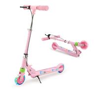 TENBOOM Monopattino per bambini con freno posteriore a LED, regolabile in altezza, per bambini a partire dai 3 anni in su