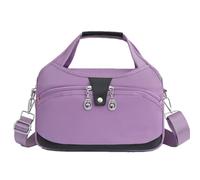 Tencipeda Beautifuldeer Anti Theft Handbag, Waterproof Anti Theft Handbag for Women, Beautifuldeer Fashion Anti-Theft Handbag (Light Purple)