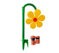 Tencipeda Crazy Daisy Sprinkler, Funny Sun Flower Dancing Daisy Lawn Sprinkler for Yard Watering Kids, Pets Playing (Yellow)