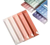 Tencipeda Double Sided Tape Pens, 2 In 1 White Correction Glue Tape Pen Multipurpose Journaling Supplies for Scrapbooking Craft Supplies Office School (Pink)