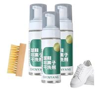 Tencipeda Haibus Sneaker Cleaner Set, Haibus Foam Cleaner for Shoes, Quick Dry, No Water Needed, Deep Clean Formula (3pcs)