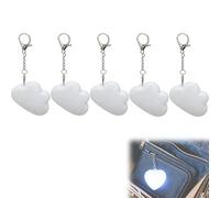 Tencipeda Love Wallet Tote Bag Touch Sensing Light, LED Handbag Light Sensor Activated Switching Automatic Lamp illumiate Your Bag (Cloud,4 sets)