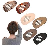 Tencipeda Simple Elegant Duckbill Hair Clip for Thick Medium Thin Hair, Duckbills Flat Hairs Clips For Women & Girls (C)