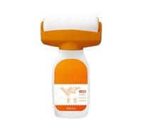 Tencipeda Wall Repair Roller Paint, Spackle Roller Wall Fix all in One, 17.64oz Wall Paint, 2-in-1 Wall Repair Paint with Roller Brush, Suitable for Repairing The Wall with Latex Paint (White)