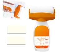 Tencipeda Wall Repair Roller Paint, Spackle Roller Wall Fix all in One, 17.64oz Wall Paint, 2-in-1 Wall Repair Paint with Roller Brush, Suitable for Repairing The Wall with Latex Paint (Pearl White)