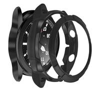 TenCloud Accessori compatibili con Samsung Galaxy Watch 3 45 mm, custodia protettiva protettiva con ghiera ad anello adesivo per smartwatch Galaxy Watch 3 SM-R840 (nero)