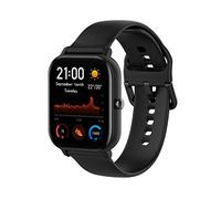 TenCloud Cinturini compatibili con Amazfit GTS 2 Mini Strap 20 mm Cinturino ricambio morbido Bracciali per GTS 2 Mini/GTS 3/GTS 2e/GTS 2/GTR 42mm/Bip Series (Grande, Nero)