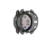 Tencloud Custodia compatibili con Garmin Fenix 6S/Fenix 6S Pro/Sapphire Edizioni Custodia protettiva Cover Morbido TPU Bumper Shell per Fenix 6S Series Smartwatch (non per Fenix 6&6X) (Nero)