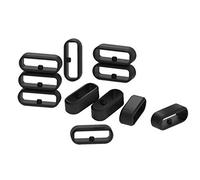 Tencloud fissaggio Anelli compatibili con Fitbit Versa 4 elementi sicurezza Loop Holder Keeper fermo fisso antiscivolo connettore anello silicone ricambio per Versa 4/Versa 3/Versa 2/Versa/Versa Lite