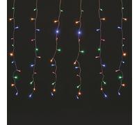 Tenda 104 led multicolor, a batteria, uso esterno, 150x70 cm, Kooper Xmas Lights