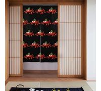 Tenda 2 pezzi impiombata 86,4 x 142,2 cm YYHHAOFA Formiche immagine in movimento per la maggior parte delle porte, perfetta da appendere tra le stanze, su pareti