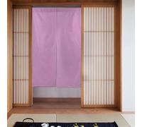 Tenda 2 pezzi impiombata 86,4 x 142,2 cm YYHHAOFA lilla immagine per la maggior parte delle porte, perfetta da appendere tra le stanze, su pareti