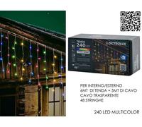 Tenda 240 LED Multicolor 6 metri