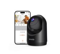 Tenda 2K Telecamera Sicurezza Interno, Videocamera Wi-Fi 6 Pan-Tilt per la Sicur