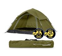 Tenda 3 Persone Tenda da Campeggio Tenda a Cupola Impermeabile Automatico Ten...