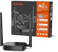 Tenda 4G03 Pro Router 4G LTE Cat4 Wireless N300Mbps, Router WiFi con SIM, Ricari