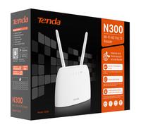 Tenda - 4G06 - Router N 300 Volte - WiFi LTE 4G - Tenda - 93599 - Conf. da 1 Pz. - 4G06