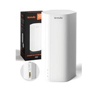 Tenda 5G06 Router 5G con SIM, AX3000 Dual Band WiFi 6, Plug & Play | Doppio SIM Commutazione Automatica, 2.5G LAN/WAN Porta, Mesh WiFi+, VPN & WPA3