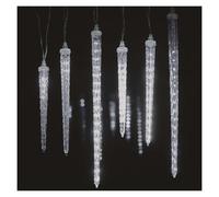 Tenda 6 Ghiaccioli LED 3 misure: 160 Luci 3.6 mt, Interno Esterno | Emos DCPC06
