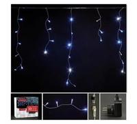 TENDA 80 LED COLLEGABILE CON LUCE FREDDA 3 METRI PER USO ESTERNO