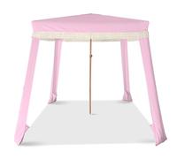 Tenda a baldacchino da spiaggia, ombrello portatile con borsa per il trasporto e tasche per sabbia, parasole istantaneo per spiagge e cortili, 1,8 x 1,8 m