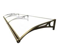 Tenda a baldacchino impermeabile per esterni, protezione UV per patio, portico, terrazza, facile installazione, 120 x 300 cm, copertura resistente alle intemperie per una migliore vita all'aperto