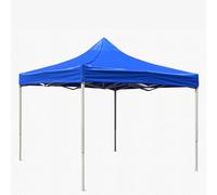 Tenda a baldacchino multiuso da giardino, tenda pop-up per pioggia, pergola automatica, a prova di sole e pioggia, anti-invecchiamento, design spazioso per uso esterno (blu, 2 x 2 m)