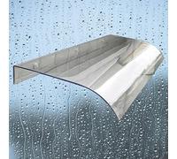 Tenda a baldacchino per esterni, protezione solare UPF 50+, in policarbonato impermeabile, per porte e finestre, copertura impermeabile per terrazze e ingressi