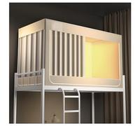 Tenda a baldacchino per letto, tende oscuranti per la privacy per il massimo comfort del sonno nelle stanze dei dormitori