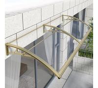 Tenda a baldacchino per porta esterna, tenda da patio resistente ai raggi UV per protezione dalla luce solare, copertura per terrazza resistente alle intemperie, riparo per portico, riparo alla neve
