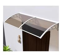 Tenda a baldacchino per porta, tenda da esterno in alluminio antipioggia per balcone e finestra, riparo antipioggia autopulente durevole