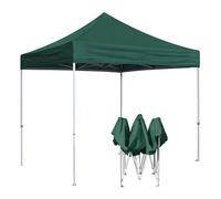Tenda a baldacchino pop up, 3 x 3 m, impermeabile, portatile, pieghevole, con 3 altezze regolabili, per campeggio, barbecue, parco, spiaggia