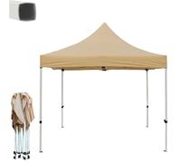 Tenda a baldacchino pop up, baldacchino portatile per esterni, con 3 altezze regolabili, traspirante e ventilata, per campeggio, barbecue, spiaggia, parco (3 x 4 m)