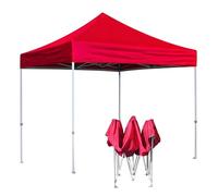 Tenda a baldacchino pop-up per esterni, 3 x 3 m, impermeabile, portatile, pieghevole, con 3 altezze regolabili, per campeggio, barbecue, parco, spiaggia