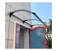 Tenda a baldacchino resistente per porta d'ingresso, protezione dalla pioggia, resistente al calore e al freddo, montaggio silenzioso, 90 x 350 cm, soluzione ideale per l'ingresso del giardino