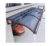 Tenda a baldacchino trasparente per finestre, facile installazione, design robusto, 80 x 260 cm, ideale per tende da sole, terrazze e tetti, durevole e invisibile.