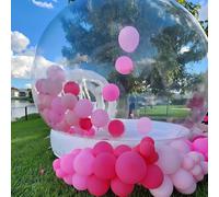 Tenda a bolle gonfiabile per esterni Casa gonfiabile con palloncino a bolle e kit di riparazione for pompa elettrica e soffiatore d'aria a tunnel