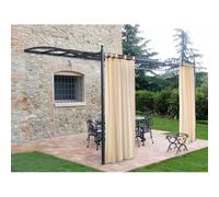 Tenda a Bretella per Gazebo Pergola Arredamento Paravento Telo Parasole Esterno