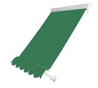 Tenda a caduta libera su misura per balconi e verande - Arrigo Atelier | Tessuto TEMPOTEST idrorepellente anti-UV | Braccetti su ringhiera regolabili | Con o senza cassonetto | Made in Italy