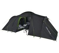 Tenda a cupola high peak como 6.0 grigio scuro / verde 230 x 540 cm per 6 persone