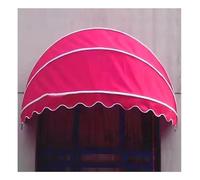 Tenda a cupola in tela retrattile, telaio pieghevole in alluminio zincato per una maggiore durata e stile, perfetta per terrazza, balcone e copertura del patio