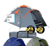 Tenda a cupola per 3 persone campeggio esterno tenda per famiglie montaggio r...