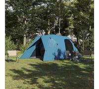Tenda a cupola per 6 persone, con tetto blu, 500 x 314 x 206 cm